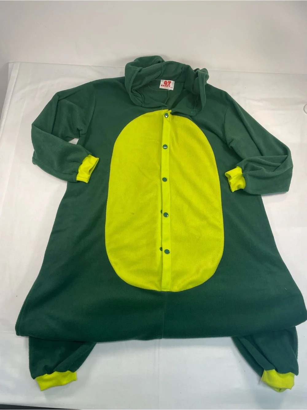 Turtle Adult Fleece one piece  costume oversized lightweight full zip Halloween